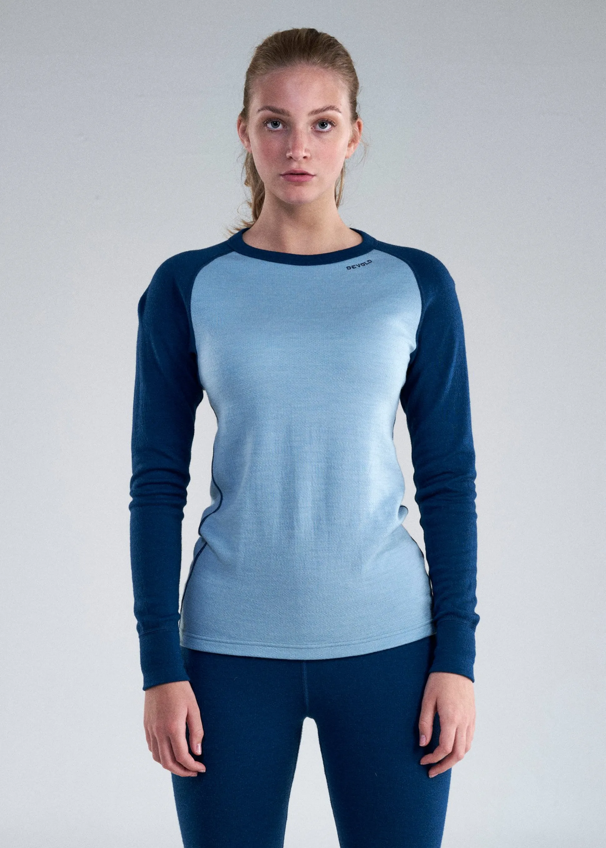 Top>Devold of Norway Expedition Merino 235 Shirt Wmn Flood/Cameo