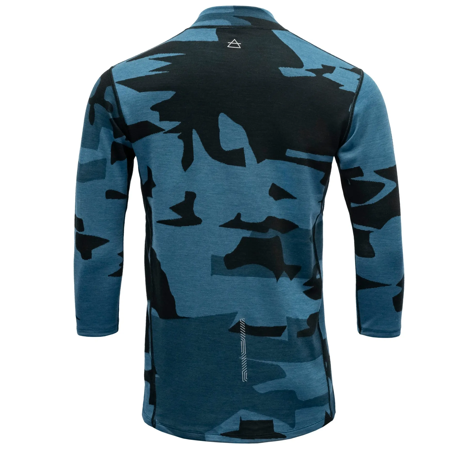 Top>Devold of Norway Klovstien Merino 3/4 Sleeve Man Blue