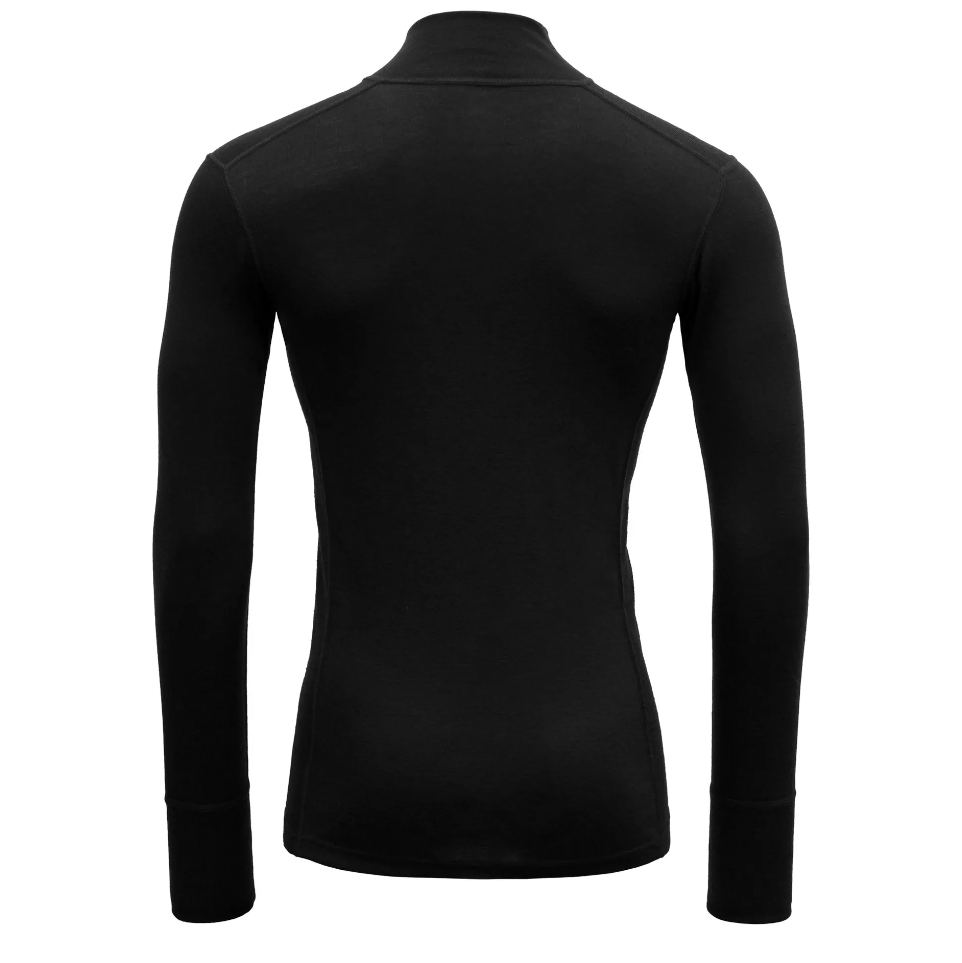 Top>Devold of Norway Lauparen Merino 190 Zip Neck Man Black