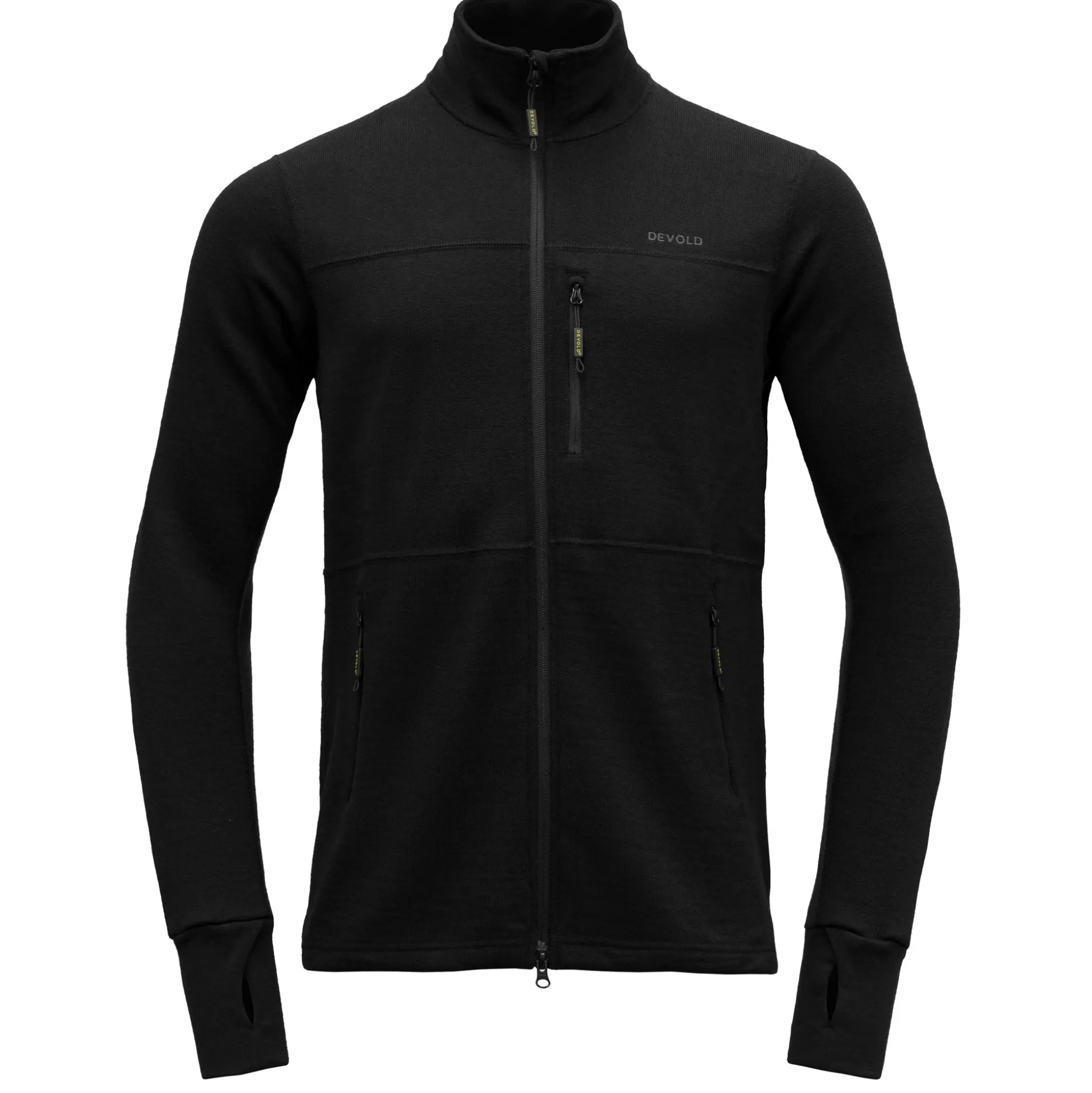 Jacket>Devold of Norway Thermo Wool Jkt Man Caviar