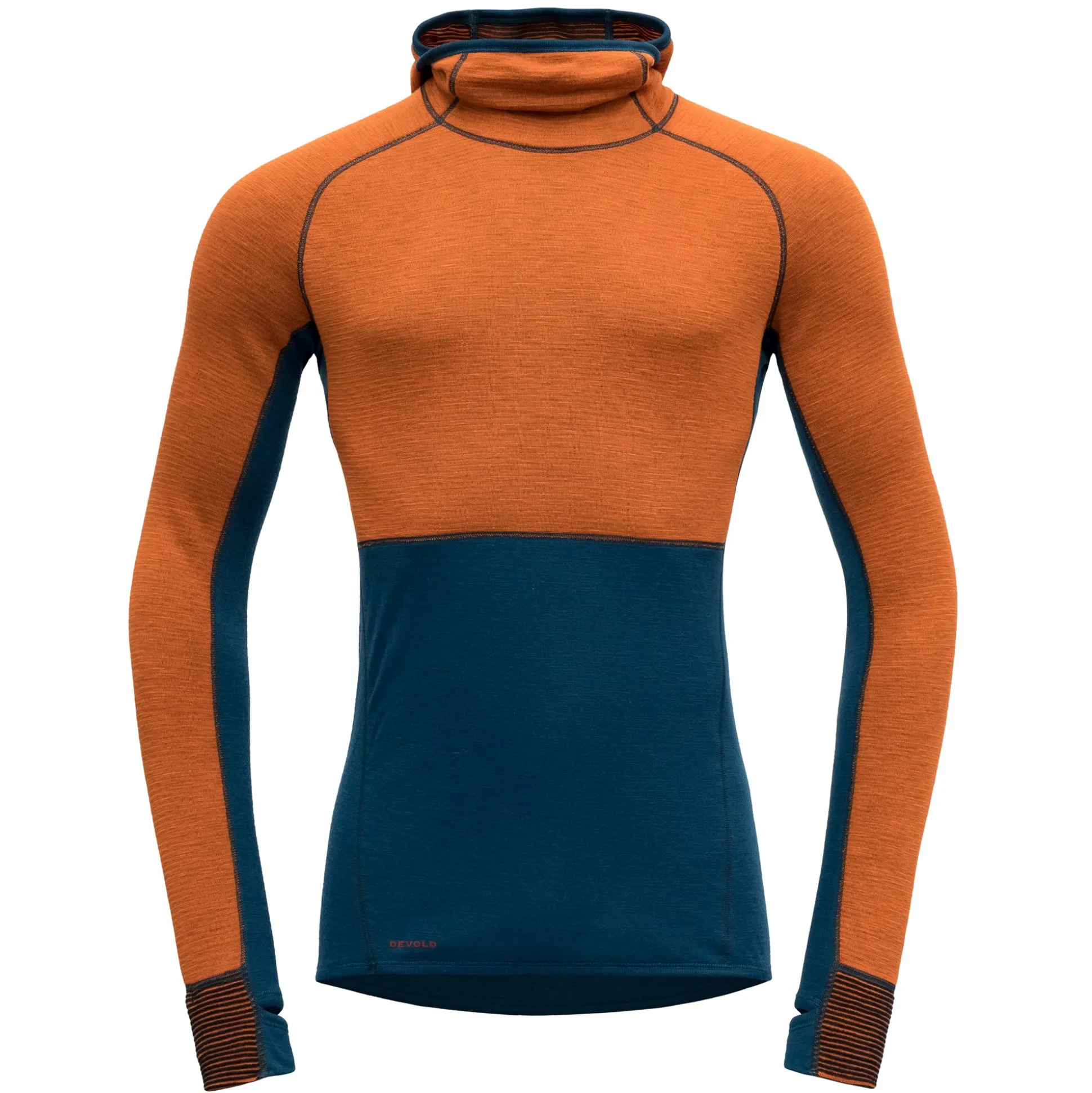 Top>Devold of Norway Tuvegga Merino Hoodie Man Ink