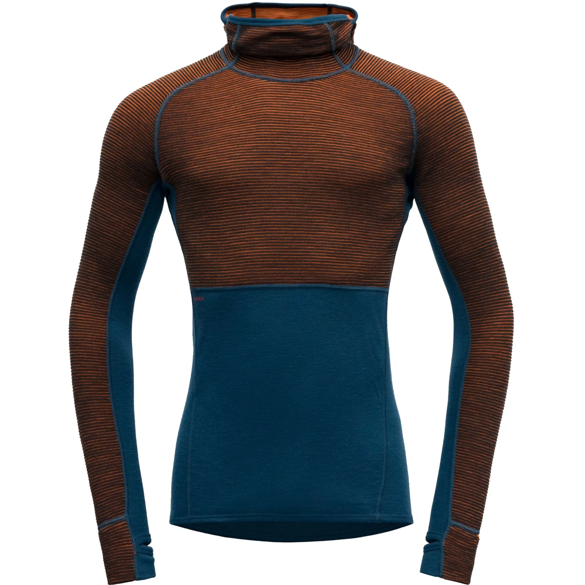 Top>Devold of Norway Tuvegga Merino Hoodie Man Ink