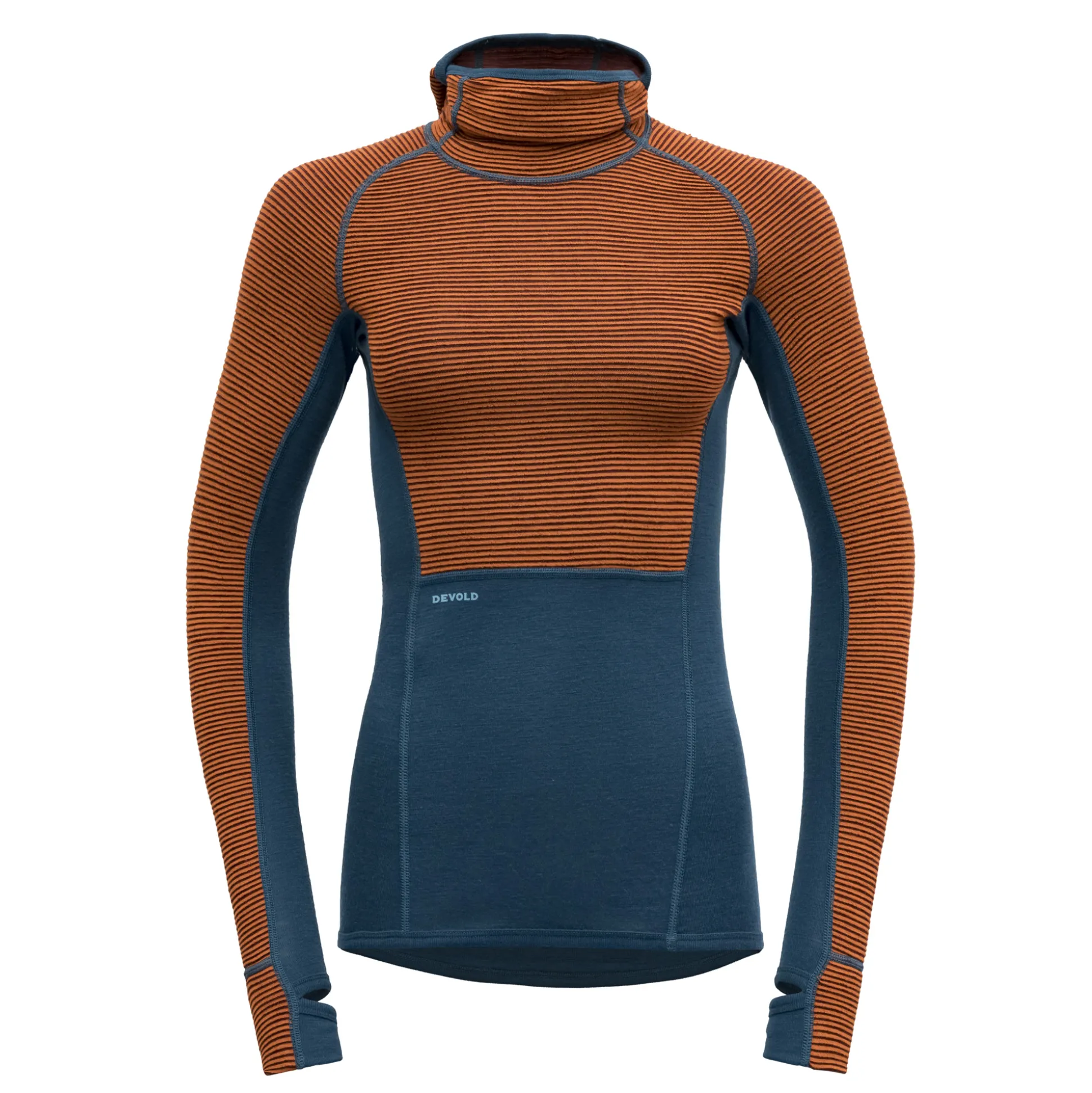 Top>Devold of Norway Tuvegga Merino Hoodie Wmn Flame